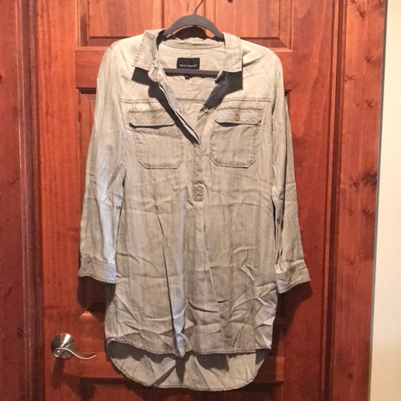 Velvet Heart Jean shirt dress - Picture 1 of 4